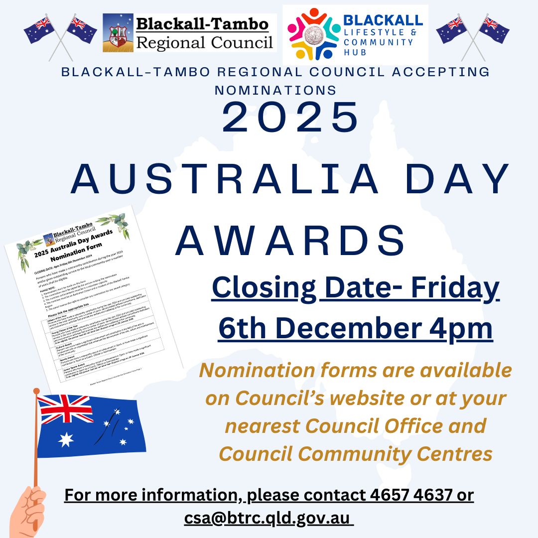 Australia Day Nomination Forms